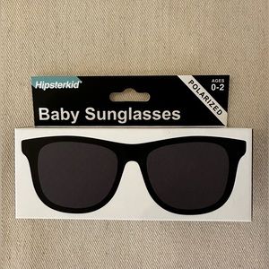 Baby Sunglasses by Hipster Kid Black Unisex SO Cute 😍